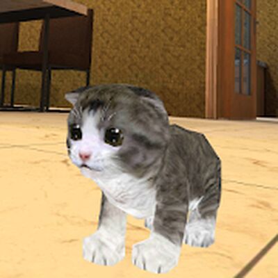 Скачать взломанную Котенок Кошка Симулятор 3D [Много монет] MOD apk на Андроид