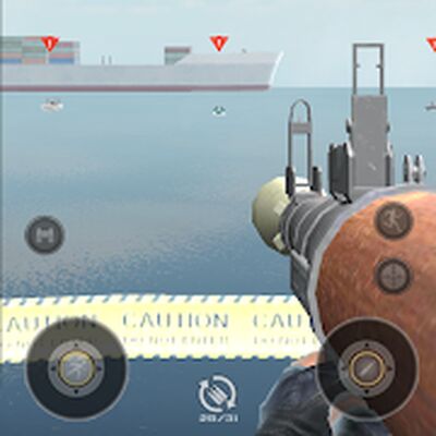Скачать взломанную оборонительные операции океане : борьба с пиратами [Мод меню] MOD apk на Андроид