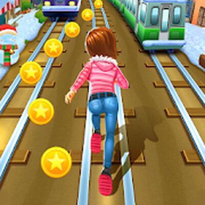 Скачать взломанную Subway Princess Runner [Много денег] MOD apk на Андроид