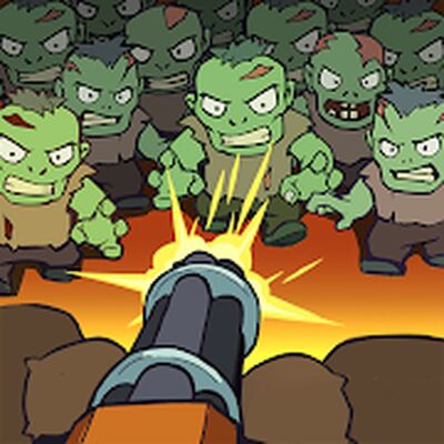 Скачать взломанную Zombie Idle Defense [Много монет] MOD apk на Андроид