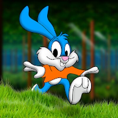 Скачать взломанную Бродилка Приключения Кролика Бини [Много монет] MOD apk на Андроид