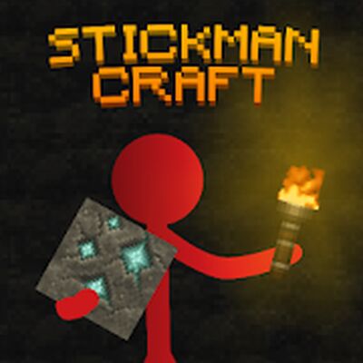 Скачать взломанную Stickman VS Multicraft: Fight Pocket Craft [Мод меню] MOD apk на Андроид