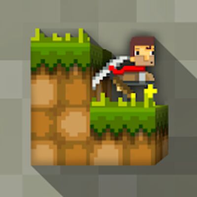 Скачать взломанную LostMiner: Block Building & Craft Game [Много монет] MOD apk на Андроид