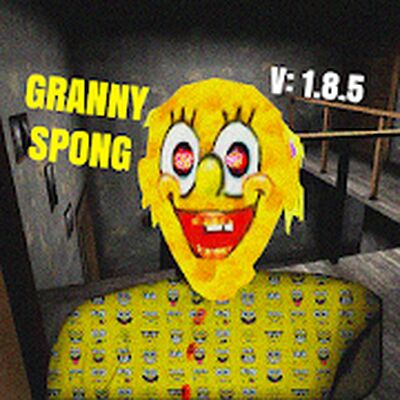 Скачать взломанную Horror Sponge Granny V1.8: The Scary Game Mod 2020 [Много денег] MOD apk на Андроид