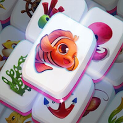 Скачать взломанную Mahjong Fish [Бесплатные покупки] MOD apk на Андроид