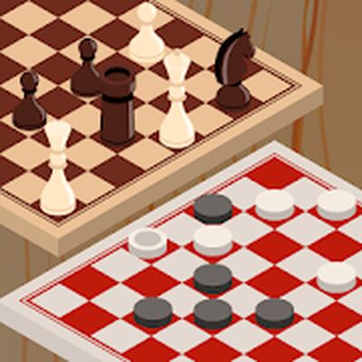 Скачать взломанную Шашки и шахматы [Много денег] MOD apk на Андроид