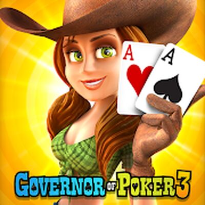 Скачать взломанную Губернатор Покера 3 Техас [Много монет] MOD apk на Андроид