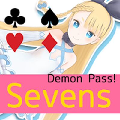 Скачать взломанную Sevens card game [Много монет] MOD apk на Андроид