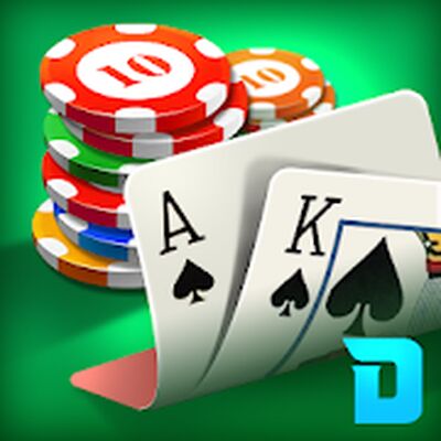 Скачать взломанную DH Texas Poker [Много монет] MOD apk на Андроид