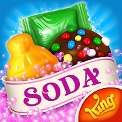 Скачать взломанную Candy Crush Soda Saga [Мод меню] MOD apk на Андроид