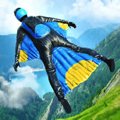 Скачать взломанную Base Jump Wing Suit Flying [Много монет] MOD apk на Андроид