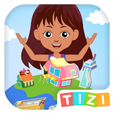 Скачать взломанную Игры в Мире Tizi: Моем городке [Бесплатные покупки] MOD apk на Андроид