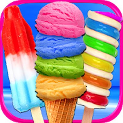 Скачать взломанную Rainbow Ice Cream & Popsicles [Много денег] MOD apk на Андроид