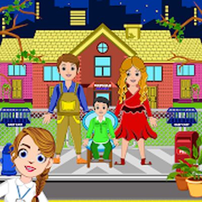 Скачать взломанную городской сиротский дом: притворись домашними игра [Бесплатные покупки] MOD apk на Андроид