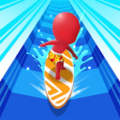 Скачать взломанную Водная гонка 3d: Музыкальная игра [Много монет] MOD apk на Андроид