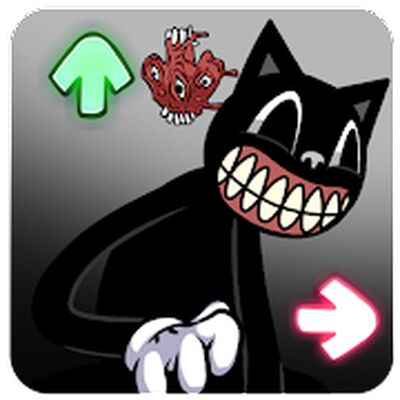 Скачать взломанную FNF Cartoon Cat Horror Mod [Много денег] MOD apk на Андроид