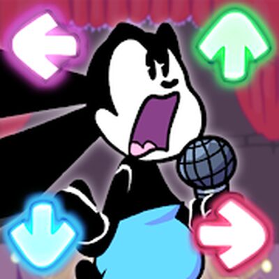 Скачать взломанную Oswald Rabbit vs FNF mod [Много денег] MOD apk на Андроид