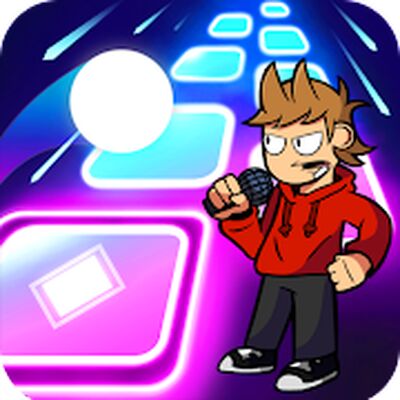 Скачать взломанную Tord FNF Tiles Hop Music Game [Много денег] MOD apk на Андроид