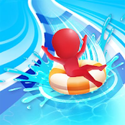 Скачать взломанную Waterpark: Slide Race [Бесплатные покупки] MOD apk на Андроид