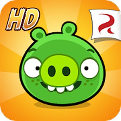 Скачать взломанную Bad Piggies HD [Много монет] MOD apk на Андроид