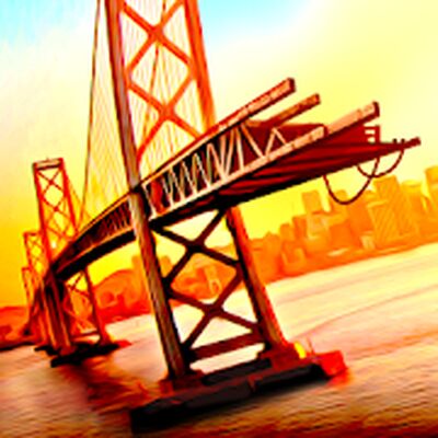 Скачать взломанную Bridge Construction Simulator [Много монет] MOD apk на Андроид