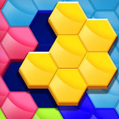 Скачать взломанную Hexagon Match [Бесплатные покупки] MOD apk на Андроид