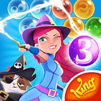 Скачать взломанную Bubble Witch 3 Saga [Мод меню] MOD apk на Андроид
