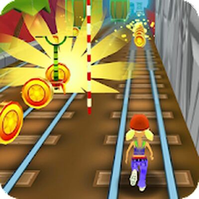 Скачать взломанную Subway 3D : Surf Run [Бесплатные покупки] MOD apk на Андроид