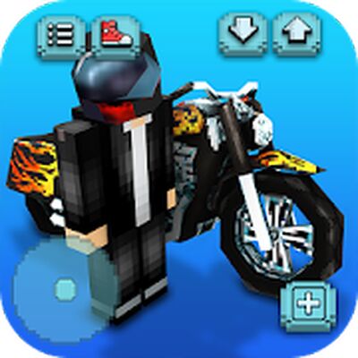 Скачать взломанную Мотоцикл Гонки: Мото Игры и Строительство 3D [Бесплатные покупки] MOD apk на Андроид