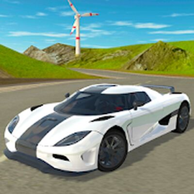 Скачать взломанную Extreme Speed Car Simulator 2020 (Beta) [Мод меню] MOD apk на Андроид