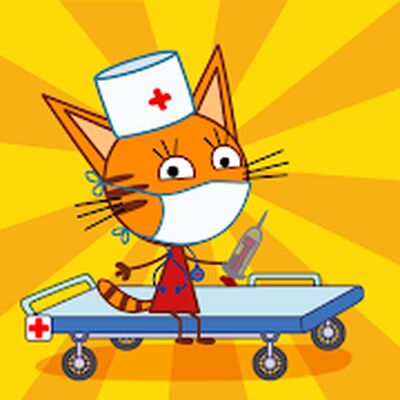 Скачать взломанную Три кота: Больница для зверей [Много денег] MOD apk на Андроид