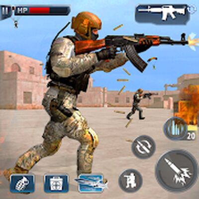 Скачать взломанную Special Ops 2020: Encounter Shooting Games 3D- FPS [Бесплатные покупки] MOD apk на Андроид
