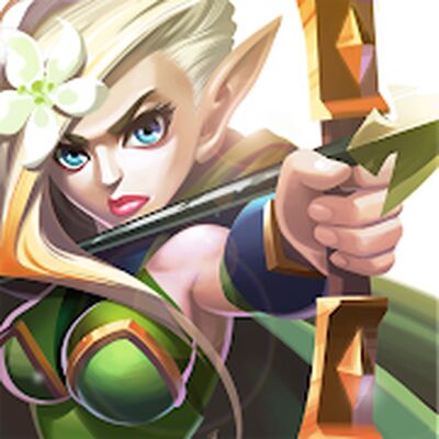 Скачать взломанную Magic Rush: Heroes [Много монет] MOD apk на Андроид