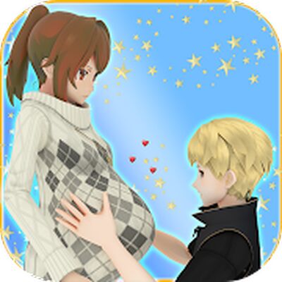 Скачать взломанную беременная мама аниме игры:симулятор беремен мамы [Мод меню] MOD apk на Андроид
