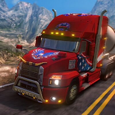 Скачать взломанную Truck Simulator USA - Evolution [Бесплатные покупки] MOD apk на Андроид