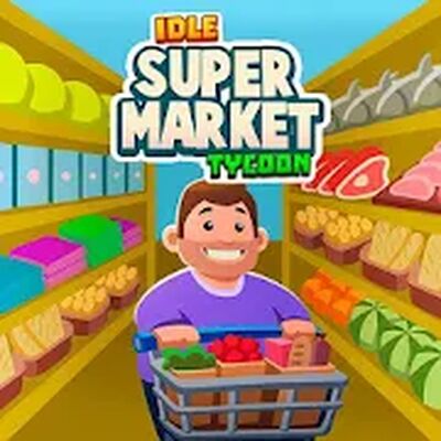 Скачать взломанную Idle Supermarket Tycoon - Shop [Бесплатные покупки] MOD apk на Андроид