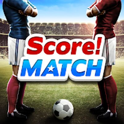 Скачать взломанную Score! Match - онлайн футбол [Мод меню] MOD apk на Андроид