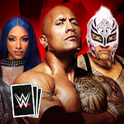 Скачать взломанную WWE SuperCard - Карточные Бои [Бесплатные покупки] MOD apk на Андроид