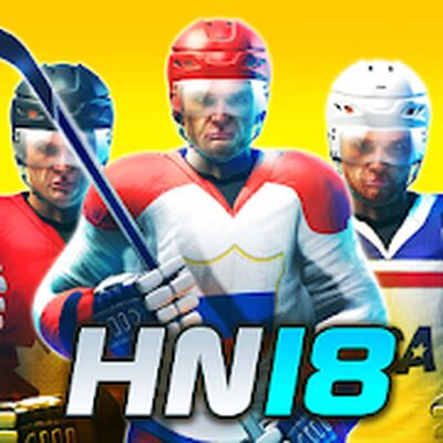Скачать взломанную Hockey Nations 18 [Много монет] MOD apk на Андроид