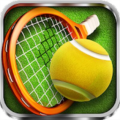 Скачать взломанную Теннис пальцем 3D - Tennis [Много монет] MOD apk на Андроид