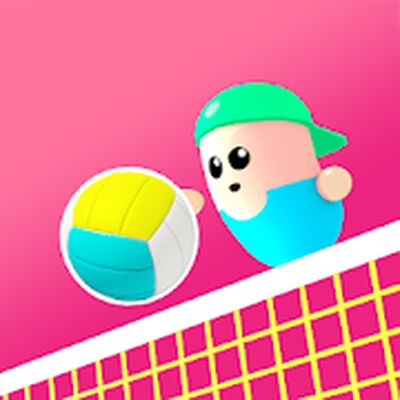 Скачать взломанную Volley Beans - Volleyball Game [Много денег] MOD apk на Андроид