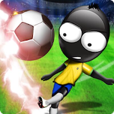 Скачать взломанную Stickman Soccer 2014 [Много монет] MOD apk на Андроид