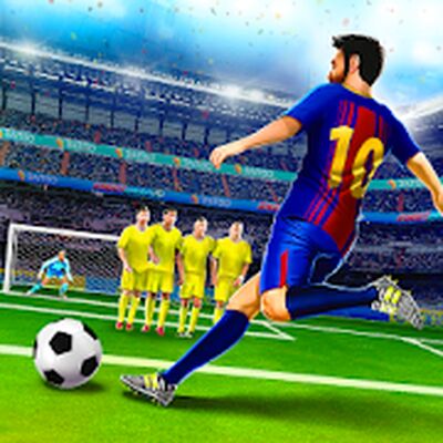 Скачать взломанную Shoot Goal: World League 2018 Soccer Game [Мод меню] MOD apk на Андроид