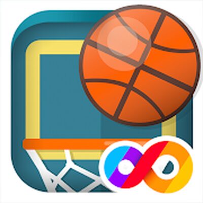 Скачать взломанную Basketball FRVR - Стреляйте обручем и слэм данк! [Много монет] MOD apk на Андроид