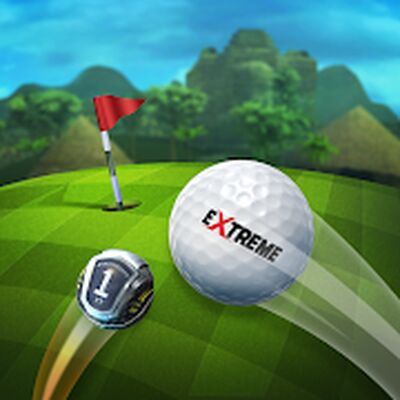 Скачать взломанную Extreme Golf [Бесплатные покупки] MOD apk на Андроид