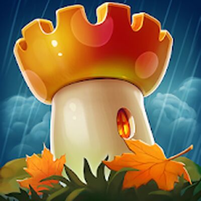 Скачать взломанную Mushroom Wars 2: Войны за захват территории [Много монет] MOD apk на Андроид