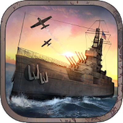 Скачать взломанную корабли битвы: Тихий океан [Много монет] MOD apk на Андроид