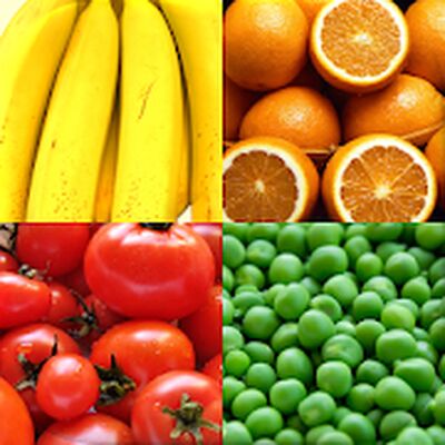 Скачать взломанную Фрукты и овощи, ягоды и орехи - Фото-викторина [Бесплатные покупки] MOD apk на Андроид