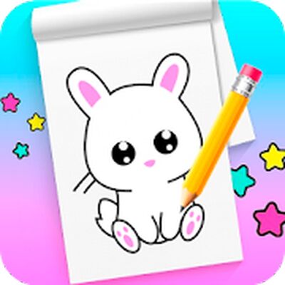 Скачать Как рисовать милых животных [Полная версия] RUS apk на Андроид