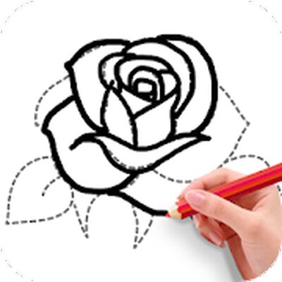 Скачать How To Draw Flowers [Без рекламы] RU apk на Андроид